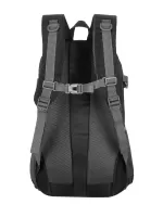 Men Patch Detail Zip Front Travel Backpack