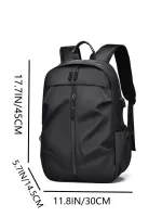 Drawstring Detail Functional Backpack Zipper - Medium