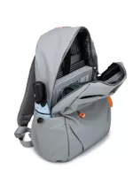 Men Drawstring Detail Laptop Backpack