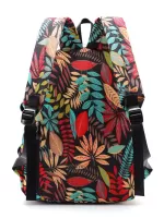Men Leaf Graphic Functional Backpack
