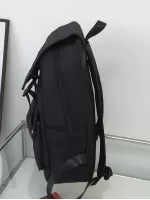 Men Letter Graphic Buckle Decor Flap Backpack
