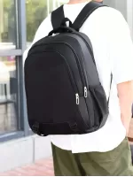 Stylish Men Minimalist Laptop Backpack