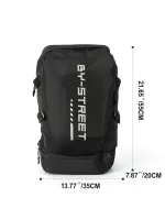 Letter Graphic Functional Backpack Large Capacity