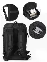 Letter Graphic Functional Backpack Large Capacity
